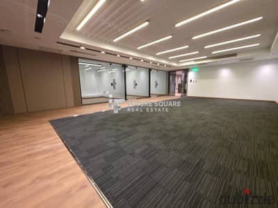Unique Administrative Headquarters 1000 sqm, panoramic, air-conditioned for rent in Bavaria Town, Maadi Ring Road