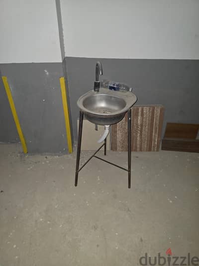 حوض بخلاط تركي