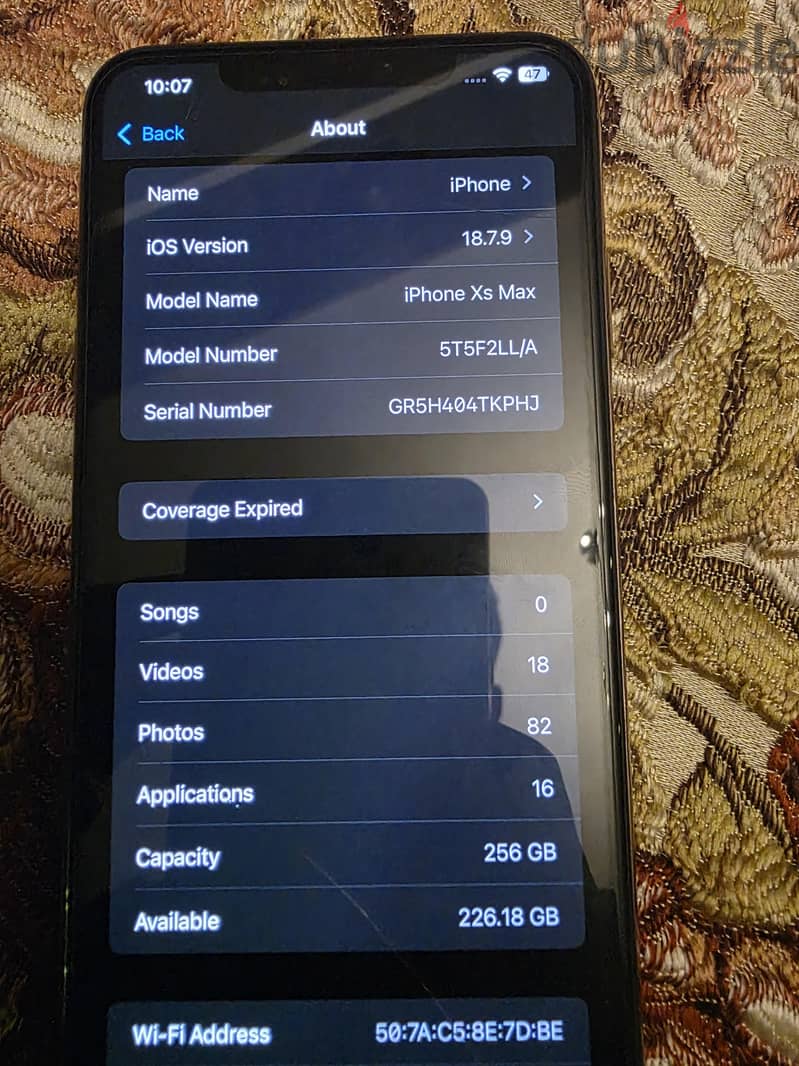 Apple - iPhone XS Max 256GB 6