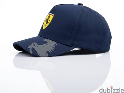 كاب Ferrari هاي كوبي | قطن وامتصاص عرق | ستايل فاخر