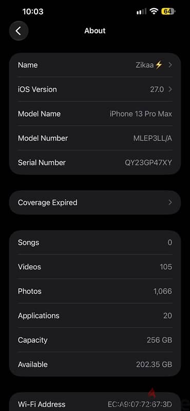 iPhone 13 pro max