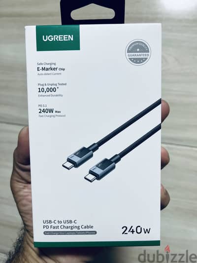 للبيع كابل أصلى من يوجرين لم يستخدم جديدأقل من ثمنه بأكثر من 60جنيه