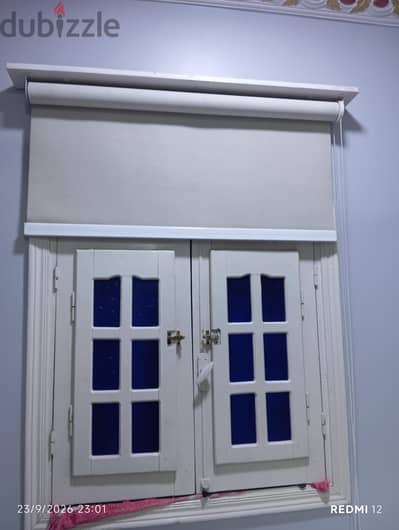 ستائر رول  استيل يدوي