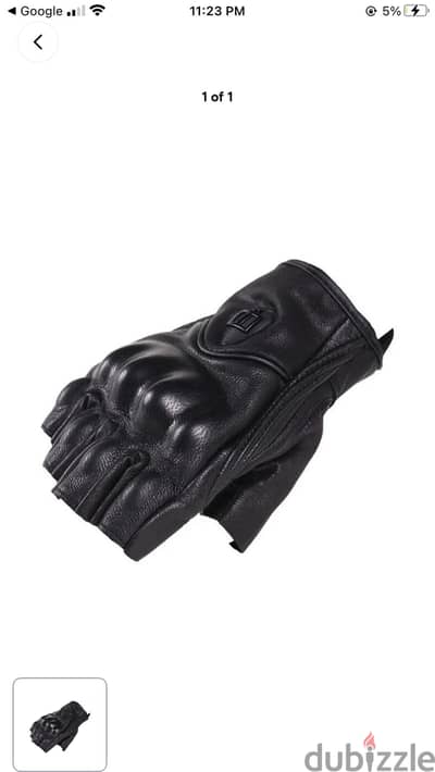 Motorcycle gloves