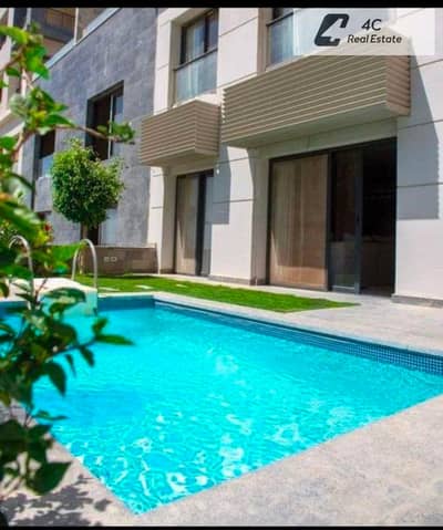 duplex ready to move fully finished prime location in trio gardens new cairo - best price in market
