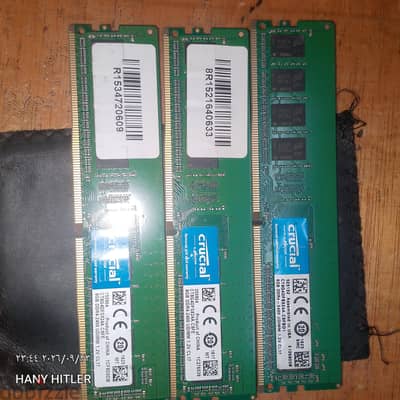 3 رامات ddr4 بسعر واحدة