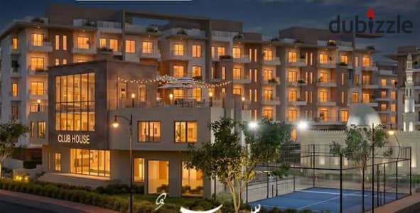 146m apartment in Fiori compound for 4.08 million, with a down payment of 408 thousand and installments over 10 years, strategically located on the Middle Ring and minutes away from Sheikh Zayed and Al-Hosary Square.