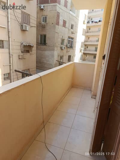 Luxurious 1st-floor apartment for rent in El Narges, 5th Settlement! Features 2 bedrooms, spacious reception, top finish, and prime location near all services.