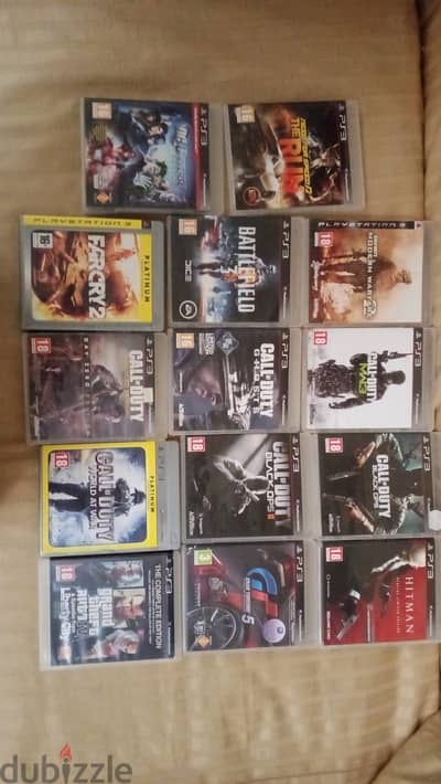 مجموعة ألعاب أصلية PlayStation 3 جديده 