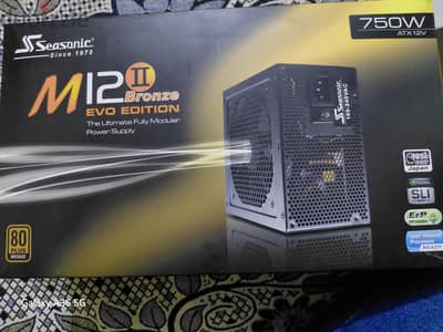 للبيع فقط Seasonic M12II Evo 750W PSU