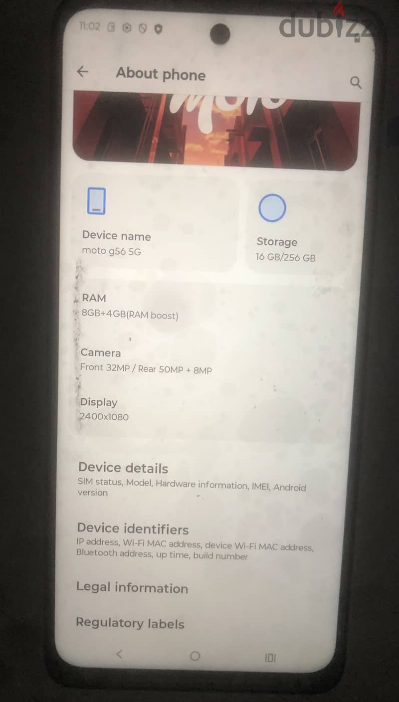 Motorola G56 5G 3