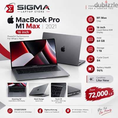 MacBook pro M1 Max 2021