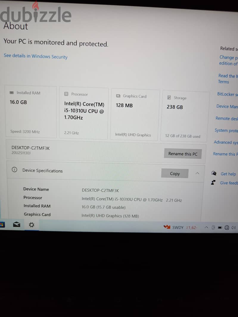Lenovo l14 Gen1 2