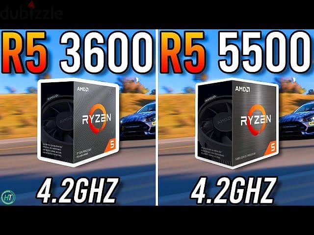 AMD Ryzen R5 3600 R5 5500 2
