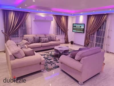 Furnished apartment for daily or monthly rent in Heliopolis, Super Lux