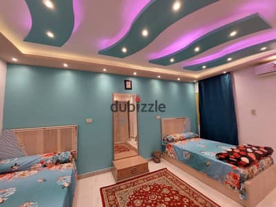 Fully furnished, air-conditioned hotel-style studio with all modern appliances, in a prime location in Nasr City on Abbas El Akkad Street and near Cit