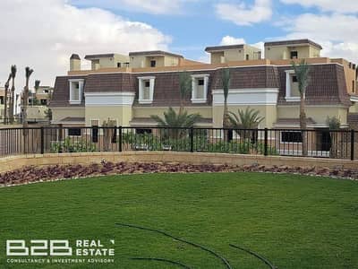 Standalone Villa  in Sarai Mostakbal City Rai Views  BUA: 175 sqm Garden: 175 Sqm Floors: G + 1 + Roof Semi Finished