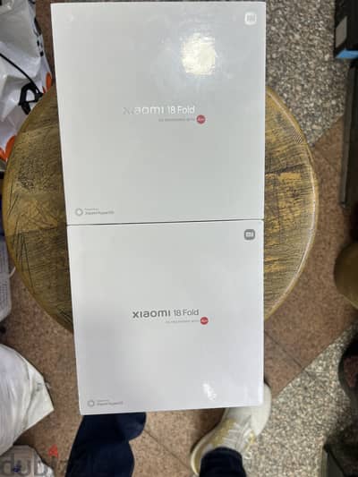 Xiaomi 18 Fold 5G dual sim 512/12G Red جديد متبرشم