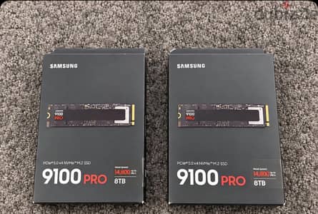 8TB SAMSUNG 9100 PRO M. 2 NVME