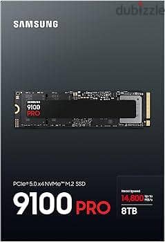 8TB SAMSUNG 9100 PRO M. 2 NVME 2