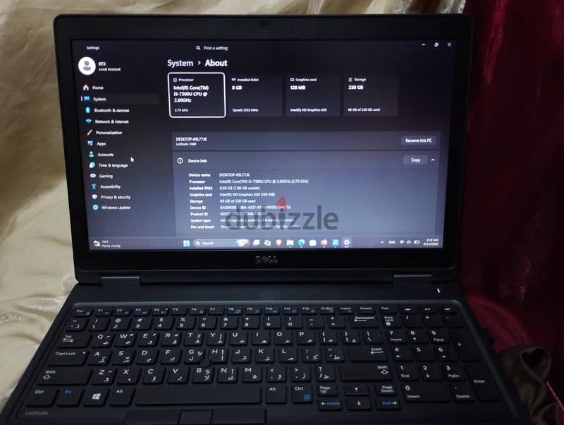 Dell latitude e 5580 2
