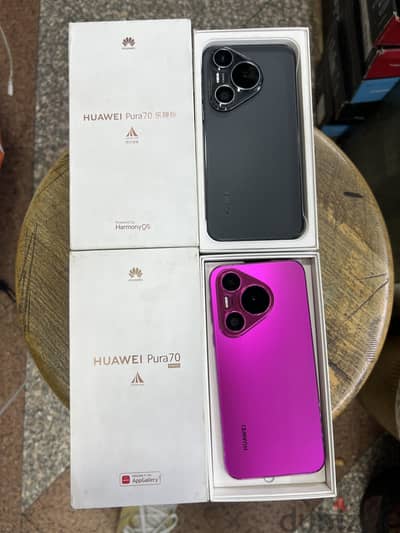 Huawei Pura 70 5G dual sim 512/256/12G Black Pink Huawei Pura 70 5G dual sim 512/256/12G Black Pink