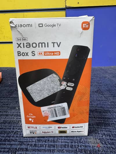 للبيع: Xiaomi TV Box S (الجيل الثالث) - بحالة الزيرو