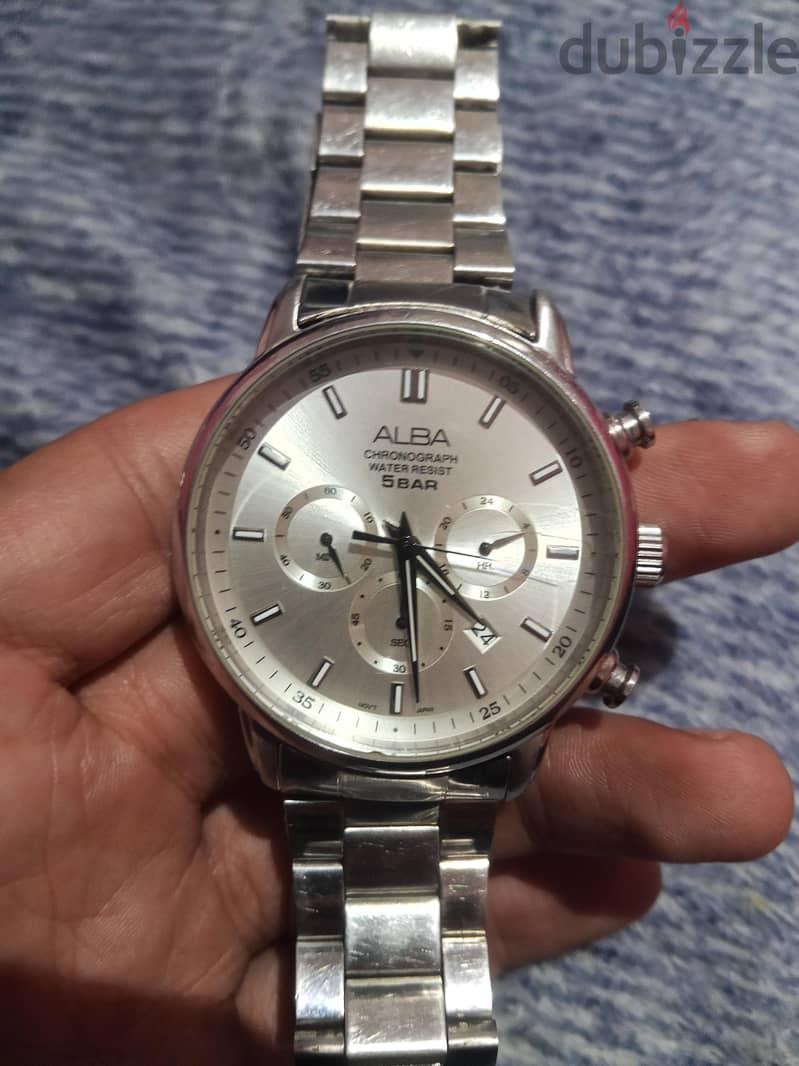 ALBA chronograph 5BAR 1
