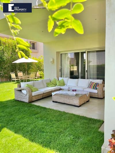 Under market price fully furnished chalet with garden for sale in hacienda north coast