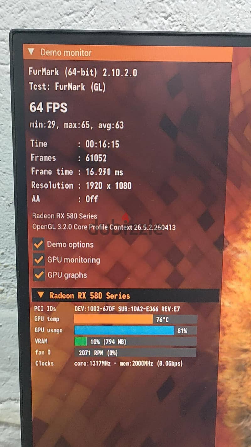 RX580 8GB 3