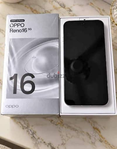 oppo Reno 16 5g 12/256جديد