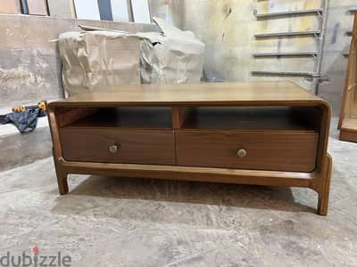 Walnut Veneer Coffee table