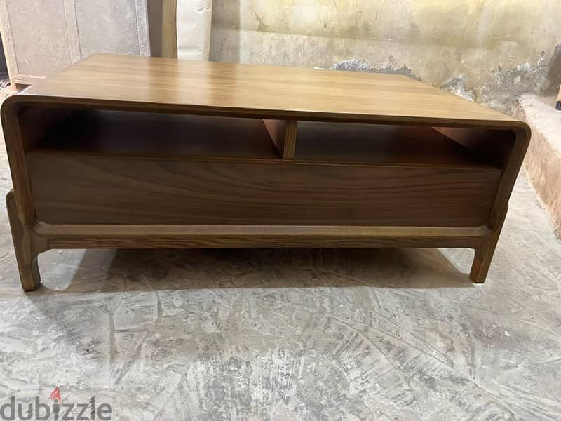 Walnut Veneer Coffee table 1