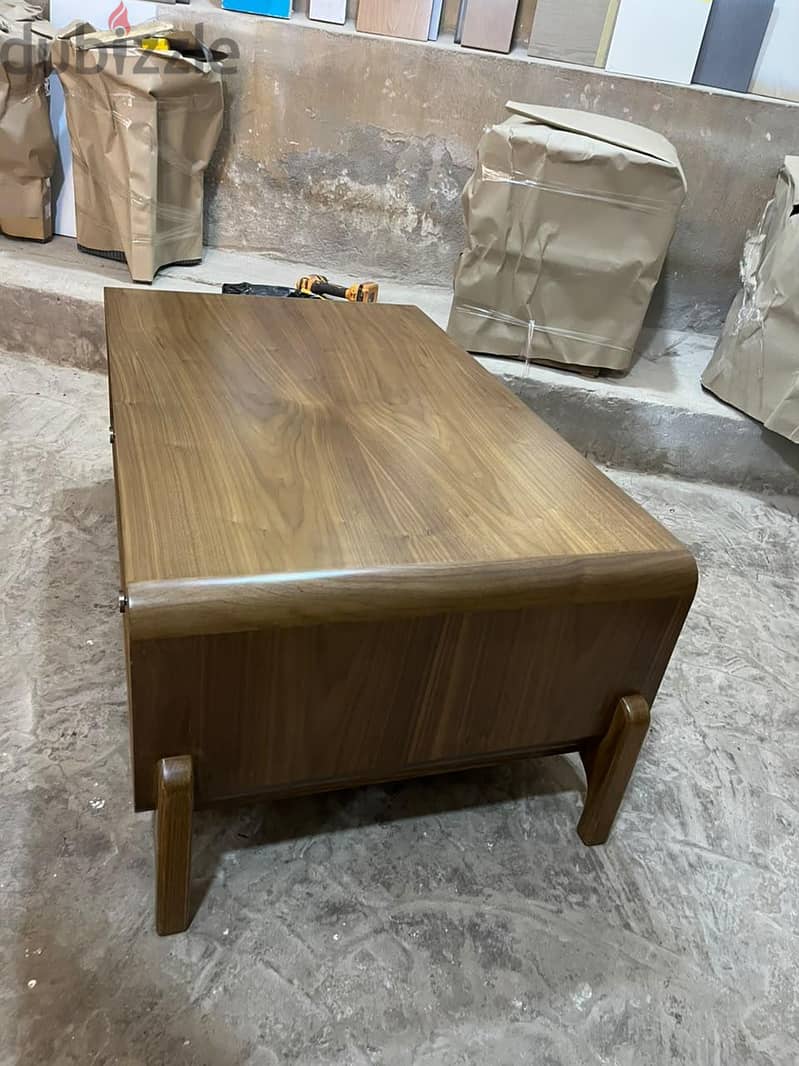 Walnut Veneer Coffee table 2
