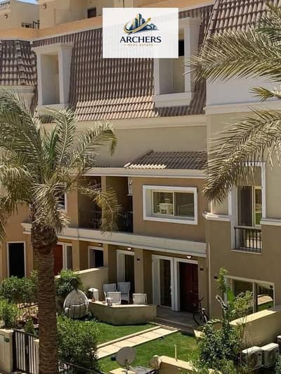 For sale a 212 sqm villa with up to 50% discount in Sarai Compound an amazing location on Suez Road, in front of Madinaty in Madinet Al-Mustaqbal, N