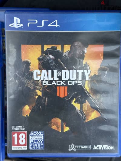 CALL OF DUTY BLACK OPS 4 CD PS4