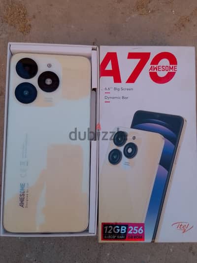 itel A70 - 4 RAM - 256 G