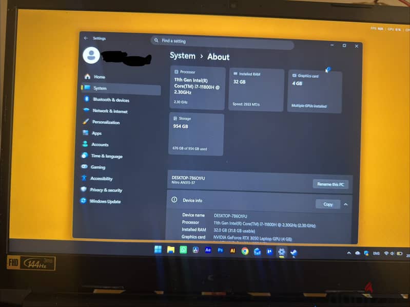 Acer laptop gaming 1