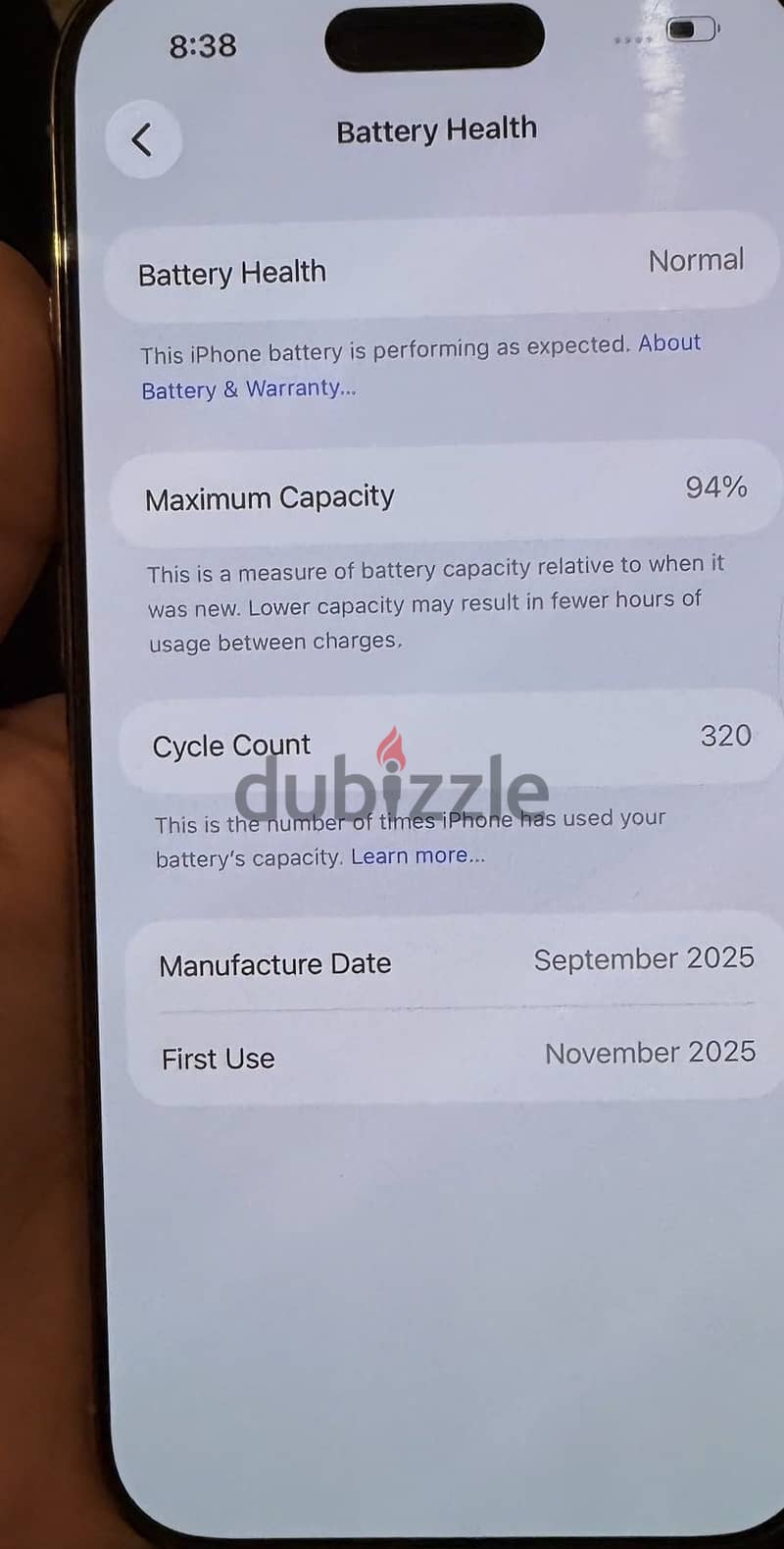 Iphone 17Air - Apple - used like new 2