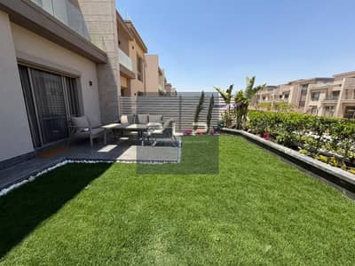 cheapest resale twinhouse villa (fully finished ultra super lux) ready to move in with the lowest price in La Vista City new capital