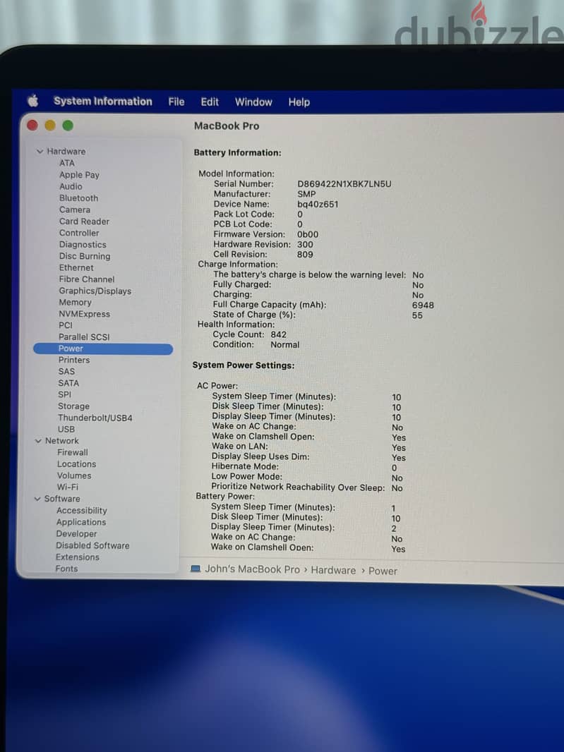 MacBook Pro 16” 2019 i9 1TB 2