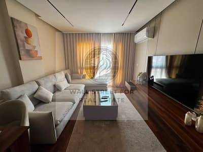modern apartment for furnished rent in madinaty 107m 3 bedrooms steps from services area