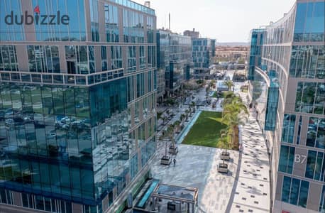 Office on the 26th of July axis in Capital Business Park next to Park ST and near Arkan Plaza Sheikh Zayed