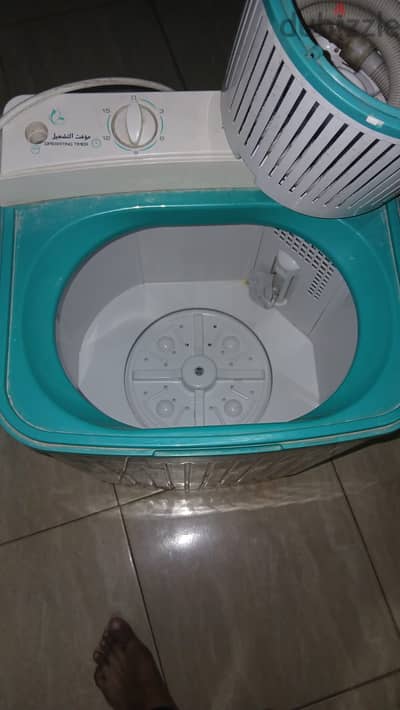 غساله فريش اطفال استعمال خفيف  موديل  FWS400ND  4 كيلو . . غسيل وعصر
