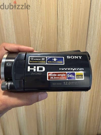 Sony HDR XR550 full hd 240g hard سوني هاند كام ياباني