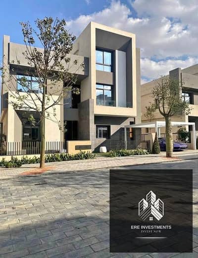 With only a 5% down payment and installments over 7 years, a townhouse (middle) is for sale in Saada, in the heart of New Cairo, With only a 5% down payment and installments over 7 years, a townhouse (middle) is for sale in Saada, in the heart of New Cairo,