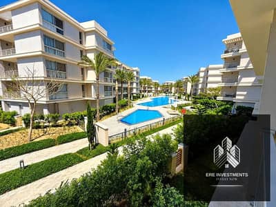 Receive your fully furnished chalet immediately for sale in Marassi Marina West - North Coast - with a sea and pool view at the lowest price for a lim