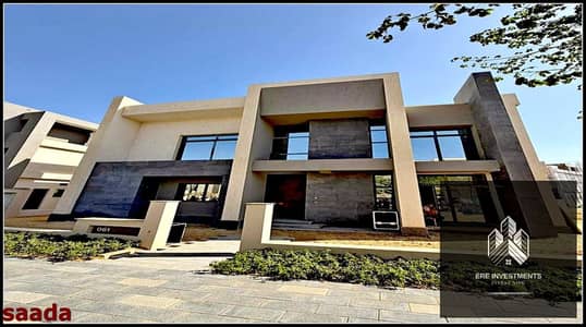 Lowest price standalone villa, 417m² built area, for sale in Saada, in the heart of Fifth Settlement - open view overlooking the landscape. Lowest price standalone villa, 417m² built area, for sale in Saada, in the heart of Fifth Settlement - open view overlooking the landscape.