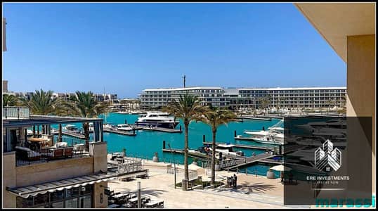 Fully furnished chalet for sale in Marassi Marina West - North Coast at an unprecedented price for a quick sale. Immediate occupancy.