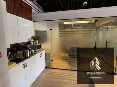 Luxury 109m² fully furnished administrative office for rent in Business Park - Mivida, Fifth Settlement (negotiable price)